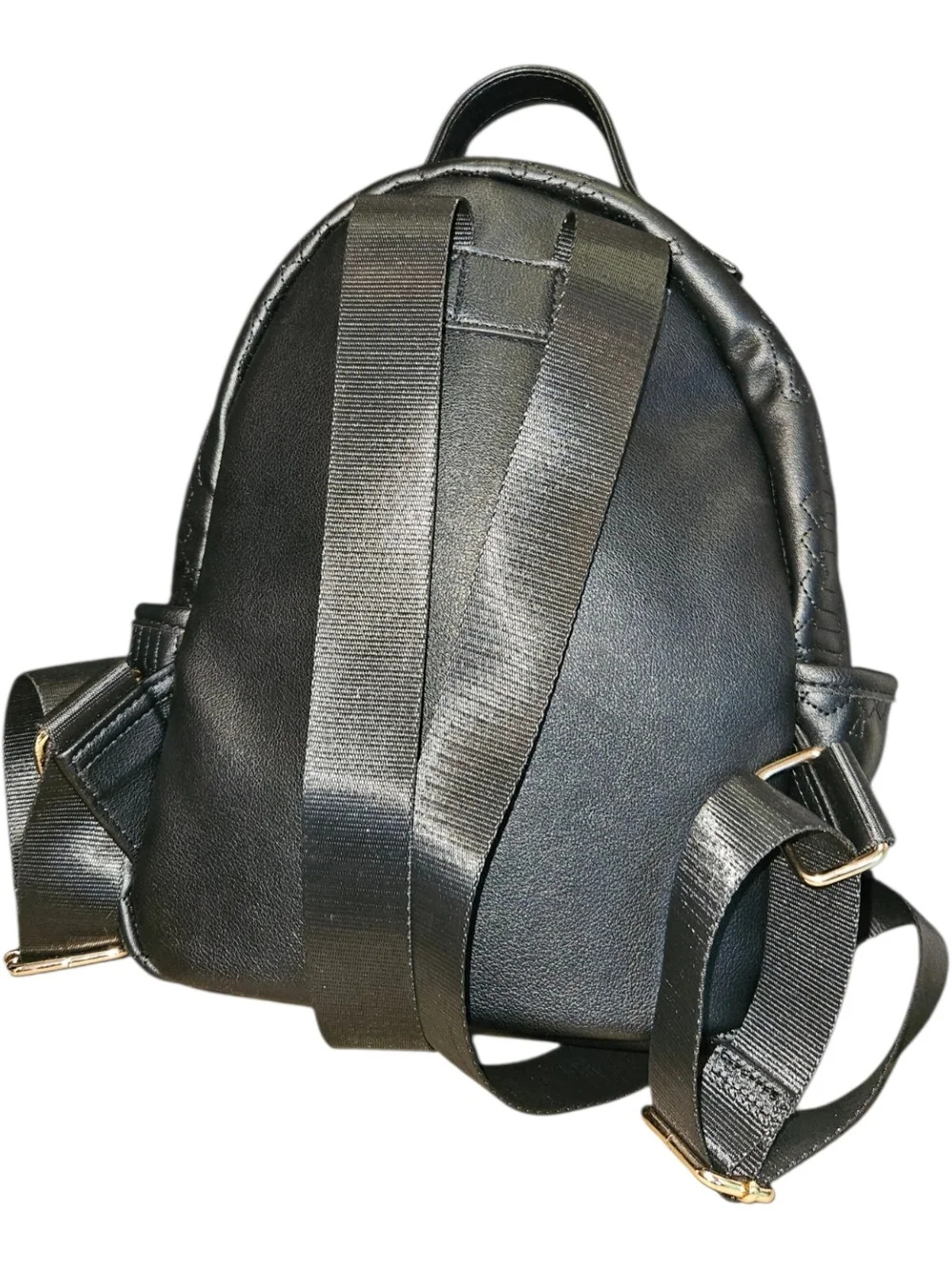 Juicy Couture Gothic Status Our Zips Say It All Black Mini Backpack Y2K